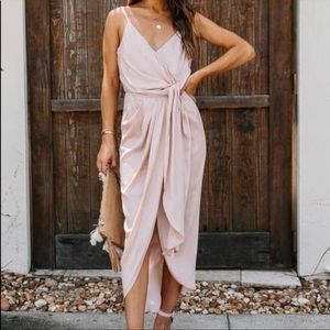 Token of Gratitude Satin Tie Midi - Vici